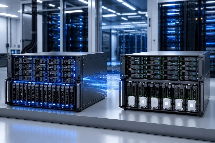 Hybrid Flash Storage